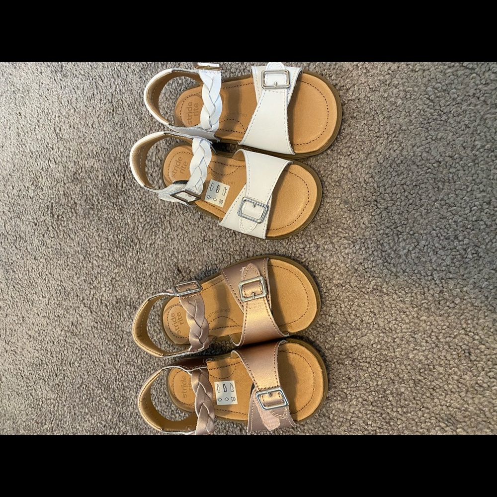 Brand new Stride Rite Naomi braided sandals